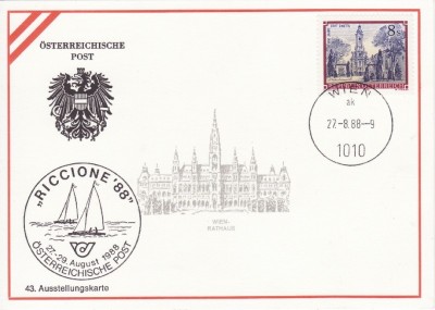 1754a - Austria carte maxima 1988 foto