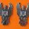 set complet insigne militare,inginer de bord, specialist de clasa (aviatie)