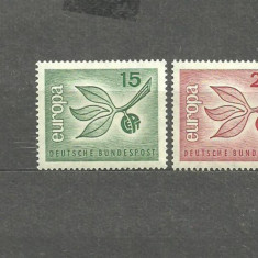 GERMANIA 1965 - EUROPA CEPT, serie nestampilata B4