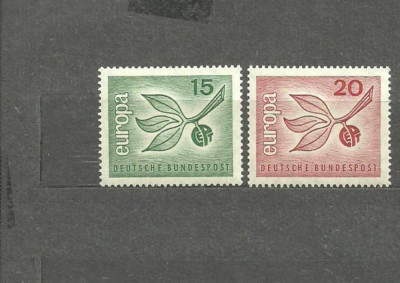 GERMANIA 1965 - EUROPA CEPT, serie nestampilata B4 foto