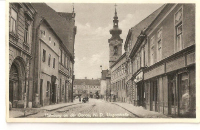 CPI (B2705) AUSTRIA. HAINBURG an der DONAU, FOTO FRANZ MORTI, VIENA, NECIRCULATA foto