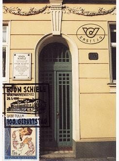 1821 - Austria carte maxima 1990 foto
