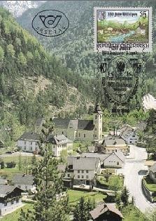 1798 - Austria carte maxima 1989