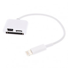 Cablu 8 Pin Lightning USB Micro USB Apple iPhone 5 5C 5S 6 6 Plus iPad 4 iPad Mini iPod Touch 5 foto