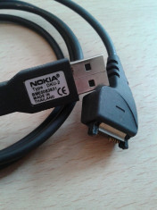 Cablu de date Nokia DKU-2, 2865i, 3155i, 3230, 3250, 3300, 6111, 6125, 6126, 6131, 6133, 6136, 6155, 6155i, 6165i, 6170, 6230, 6230i, 6233, 6235i, etc foto