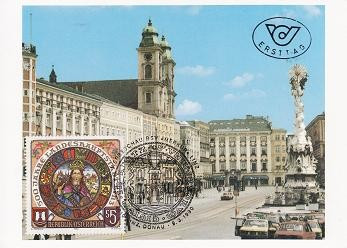 1895 - Austria carte maxima 1990 foto