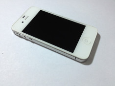 Apple iPhone 4S 16GB White Alb IMPECABIL NeverLock NeverLocked OKAZIE !!! foto