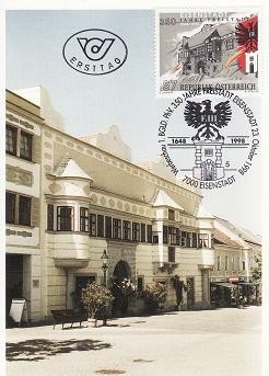 2096 - Austria carte maxima 1998 foto