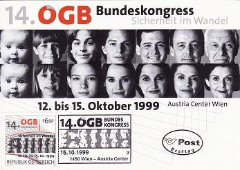 2125 - Austria carte maxima 1999 foto