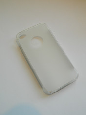 HUSA IPHON 4/4GS SILICON / CARCASA IPHON 4/4GS SILICON TRANSPARENT foto