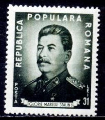 Romania 1949 - Stalin,serie completa,neuzata(z) foto