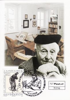 2206 - Austria carte maxima 2002 foto