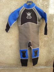 COSTUM NEOPREN PT. COPII PT INALTIME 130-140 CM, VARSTA 9-10 ANI SURF SURFING SCUBA DIVING SCUFUNDARI KITE KITEBOARDING SKI JET CAIAC 04 foto