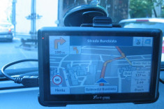 GPS North Cross ES 515 sigilat diagonala 5 inch, IGo Primo (meniu romana), full harti Romania si Europa foto