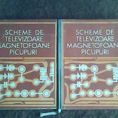 Scheme de televizoare,magnetofoane,picupuri (vol I-II)-M.Silisteanu,I.Presura