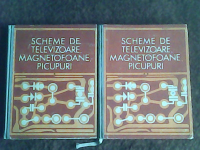 Scheme de televizoare,magnetofoane,picupuri (vol I-II)-M.Silisteanu,I.Presura foto