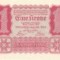 Austria 1 krone 1922 UNC, uniface, 15 roni