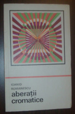 IOANID ROMANESCU - ABERATII CROMATICE (POEME, ed. princeps 1969, tiraj 990 ex.) foto