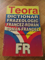 Dictionar frazeologic francez-roman, roman-francez foto