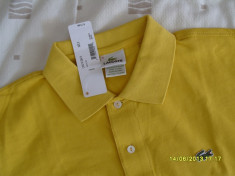 TRICOU POLO LACOSTE MANECA LUNGA foto