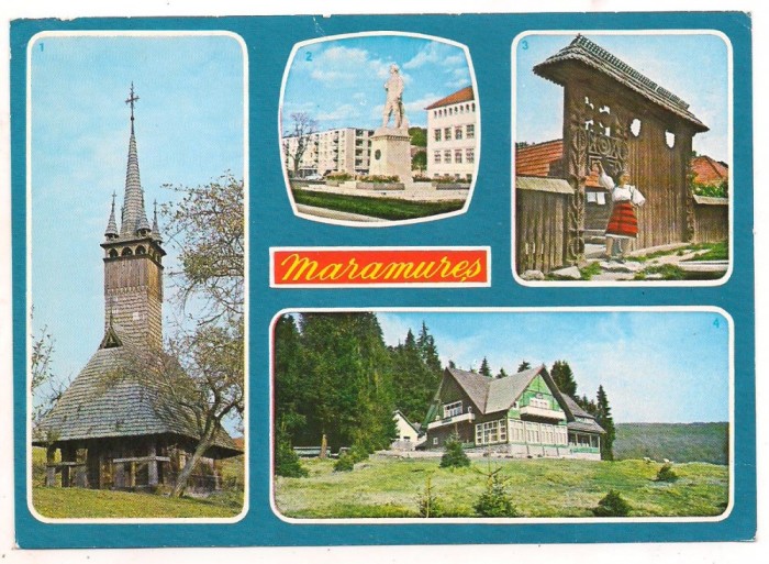 carte postala(marca fixa)- MARAMURES-Baia Mare