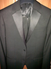 costum mire sau ceremonii(tuxedo) slim fit,stofa de calitate MARCO CAPELLI,folosit o data,pot oferi si camasa+papion+brau foto