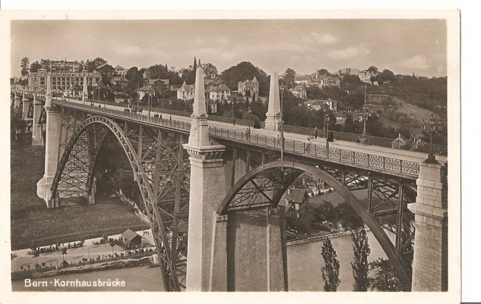 CPI (B2726) ELVETIA. BERNA KORNHAUSBRUCKE, , LE PONT DE LA GRENETTEEDITURA PHOTOGLOB, NECIRCULATA