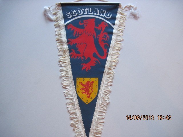 Fanion fotbal Federatia din SCOTIA
