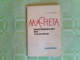 Macheta decorului de teatru-N.N.Sosunov