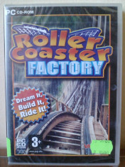 ROLLER COASTER FACTORY (PC) SIGILAT (ALVio) + sute de alte jocuri foto