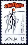C2852 - Letonia 1994 -Yv.no.333 - sport,serie completa,neuzata, Nestampilat