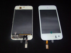 Geam Digitizer Touch Screen TouchScreen Apple iPhone 3GS ALB WHITE Complet foto