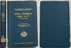 Paul I. Demetrescu; I. L. Georgescu, Codul comercial Carol al II - lea, 1939