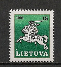 Lituania.1991 Calaretul lituanian SL.63 foto