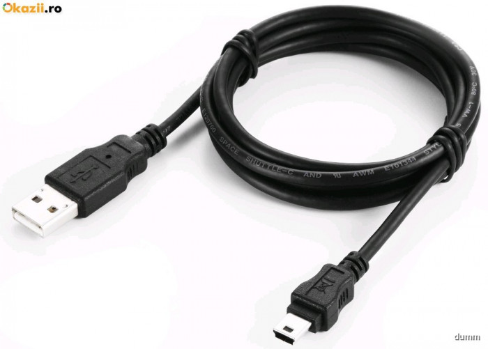 **cablu trasfer date USB - mini USB 60cm (531)