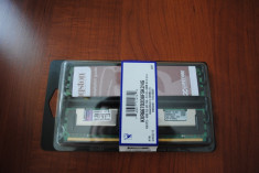 Memorie server sau compatible desktop Kingston ECC Kit 2x2GB 4GB DDRII 667MHz CL5 ECC foto