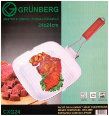 Tigaie Grill ceramica 24 cm Grunberg GR-CXG24 foto