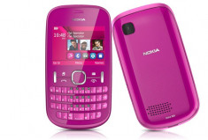 Vand Nokia Asha 2 (pink) foto