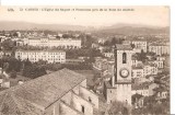 CPI (B2742) FRANTA. CANNES, BISERICA SUQUETSI PANORAMA LUATA DE PE CASTEL, NECIRCULATA, Europa, Printata