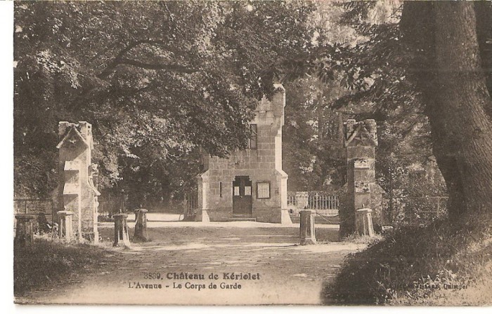 CPI (B2733) FRANTA. CASTELUL KERIOLET, CORPUL DE GARDA, NECIRCULATA