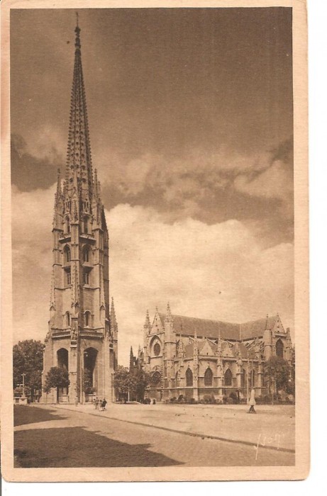 CPI (B2802) FRANTA. BORDEAU, TURNUL SAINT-MICHEL, EDITURA DE ARTA YVON, NECIRCULATA