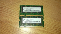 2 placute de 256 mb ddr1 laptop foto