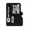 Card micro sd Serioux 8 GB, clasa 6 + adaptor SD, nou, sigilat cu factura si garantie