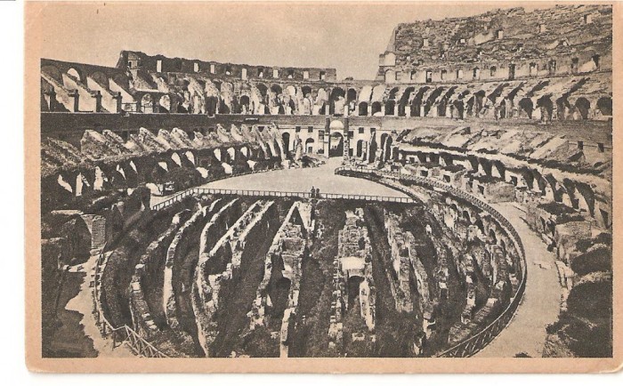 CPI (B2781) ITALIA. ROMA COLOSSEO COL NUOVI SCAVI, EDITURA RICHTER, NECIRCULATA