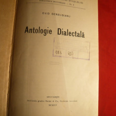 Ovid Densusianu - Antologie Dialectala - Prima Ed. 1915