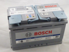 Bosch S6 80Ah AGM STAR STOP LIVRARE GRATUITA DOAR IN BUCURESTI foto