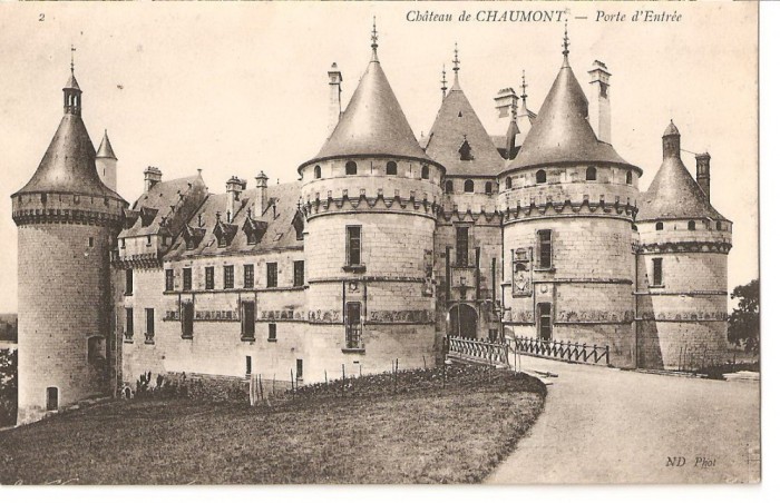 CPI (B2752) FRANTA. CASTELUL CHAUMONT , NECIRCULATA