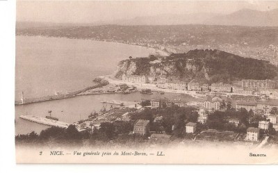 CPI (B2749) FRANTA. NICE, VEDERE GENERALA LUATA DE PE MONT-BORON, EDITURA LEVY FILS SI CIE, NECIRCULATA foto