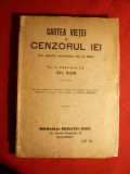 Safir -Cartea Vietei si Cenzorul ei - prefata Gh.Sion - Ed. 1922