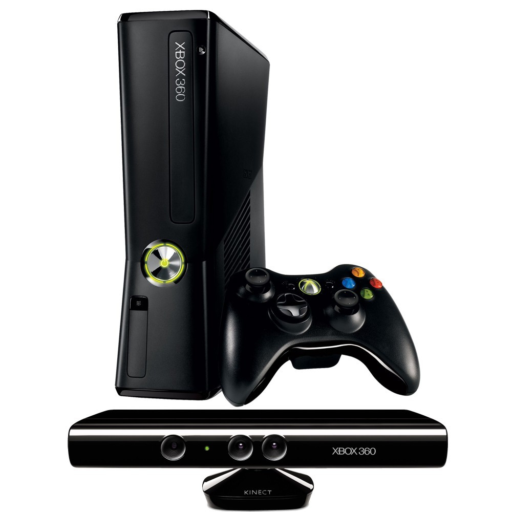 Consola Xbox 360, 4GB + Kinect+ Controller Microsoft Xbox 360 | Okazii.ro